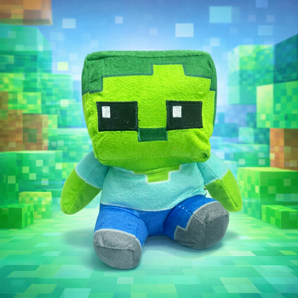 🎮🧸 Peluche Minecraft 25 cm