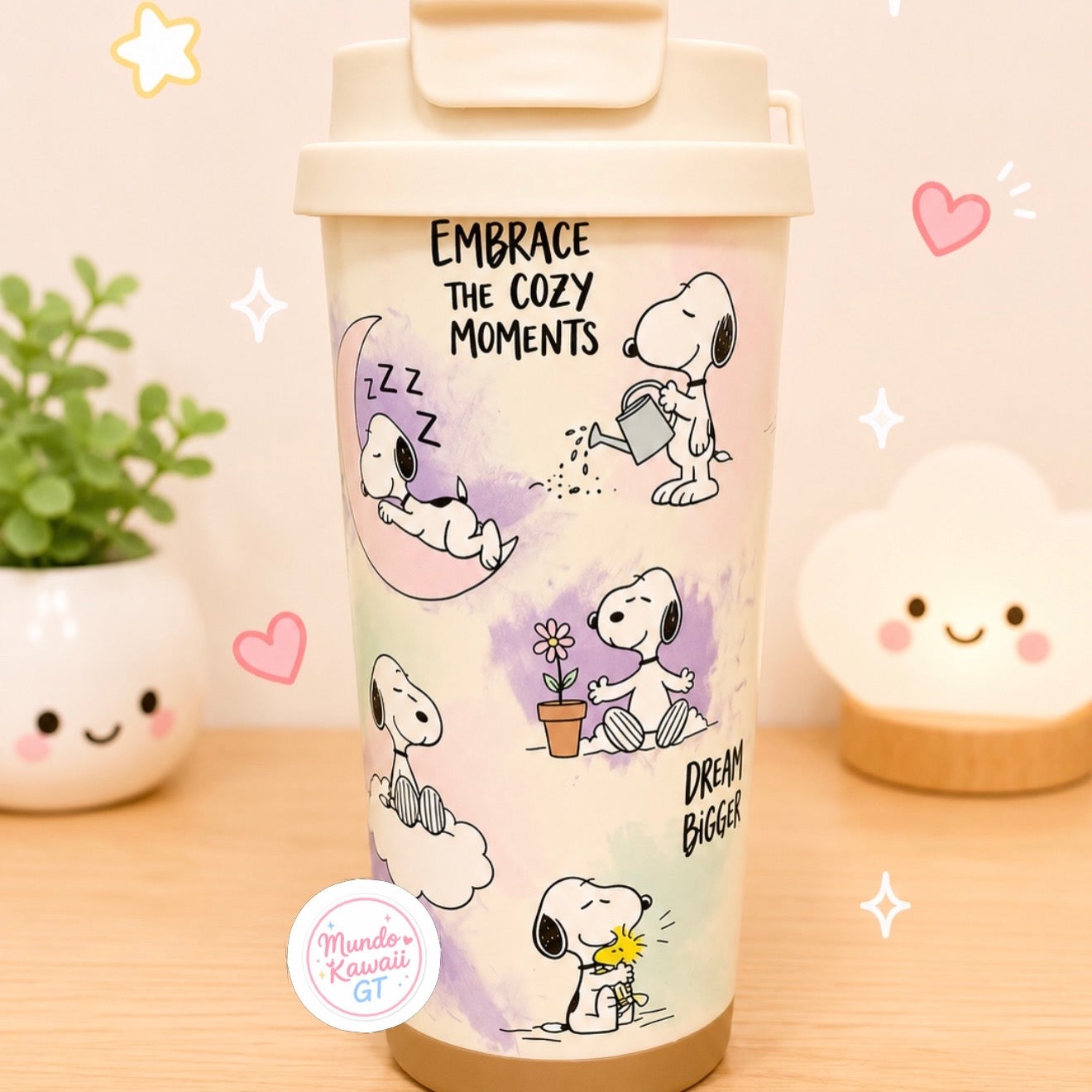 Vasos Térmicos Snoopy 16 oz