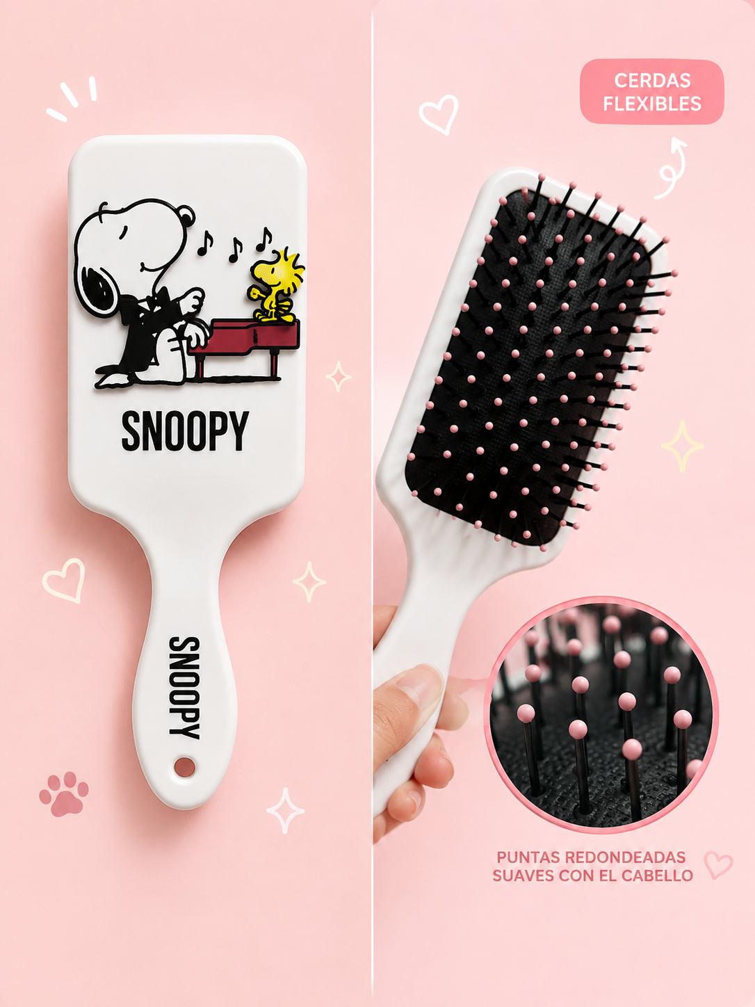 Cepillo Snoopy Kawaii