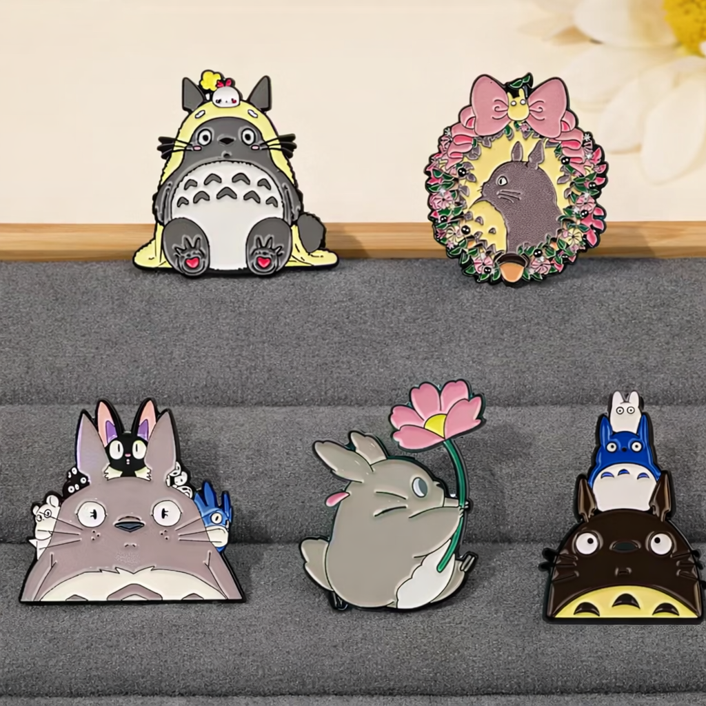 📌 Pack de 5 Pines de Personajes