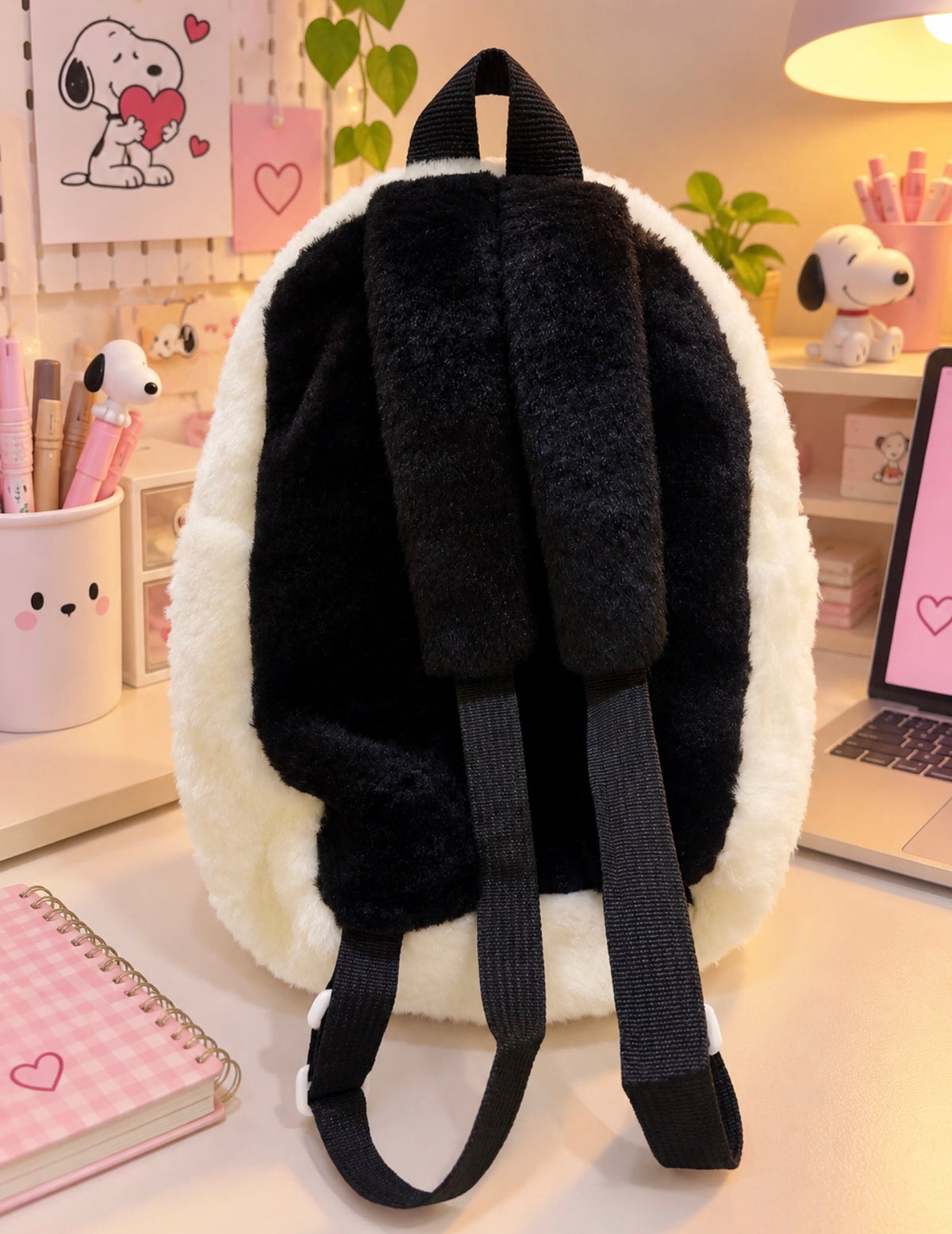 Mochila de Peluche Snoopy Kawaii