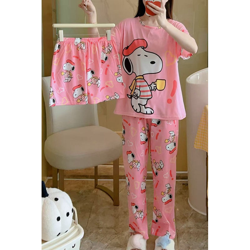 Pijama Snoopy 3 Piezas – Comodidad para todo el año