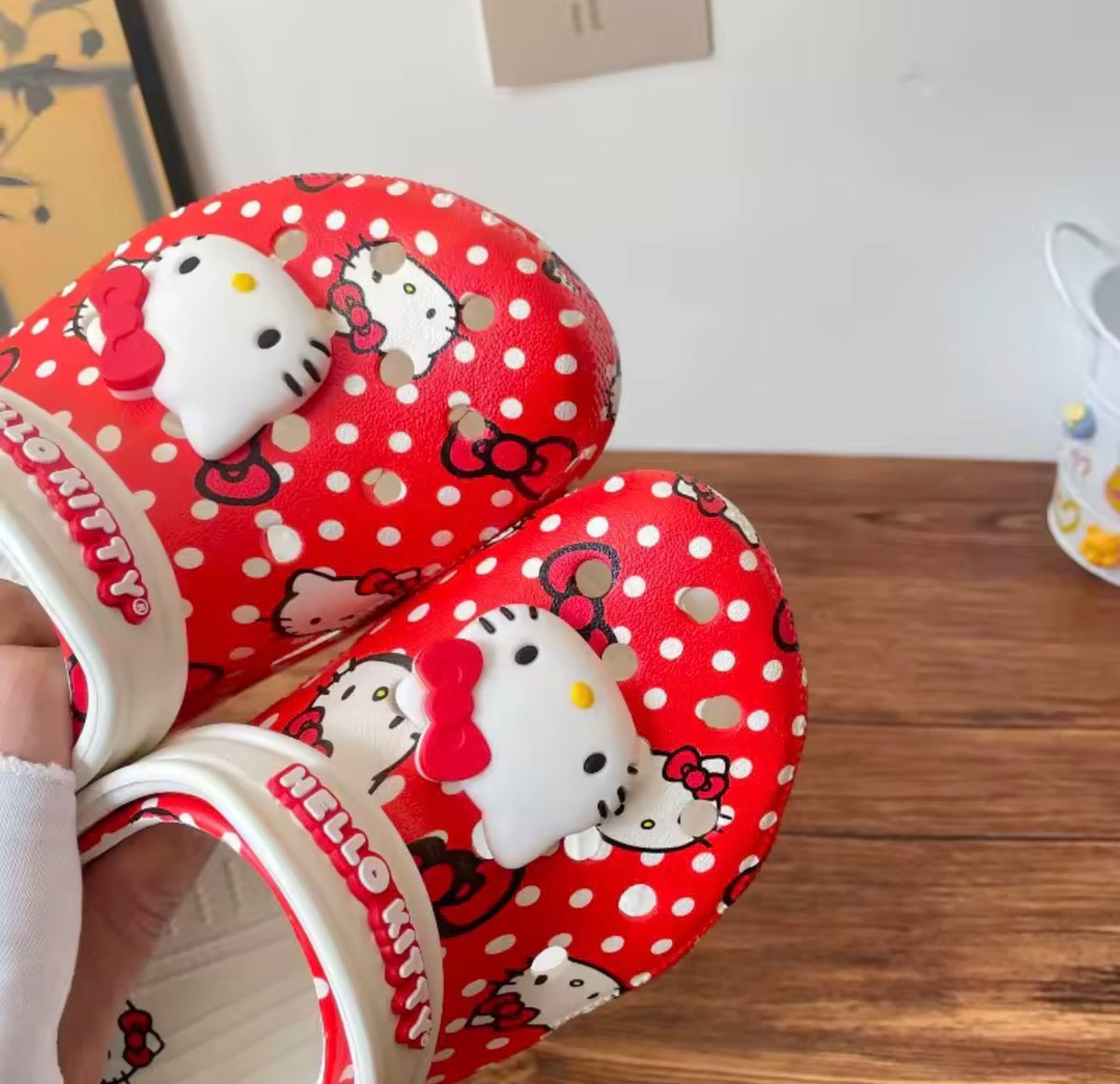 Crocs Hello Kitty Rojas