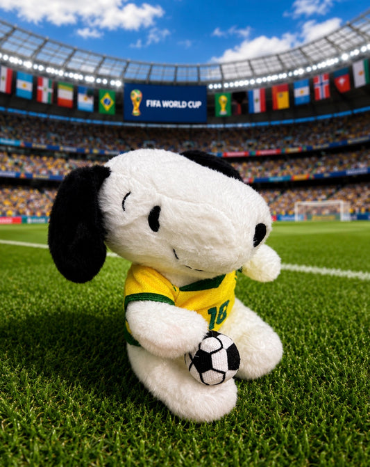Snoopy Futbolero Mundialista 25CM