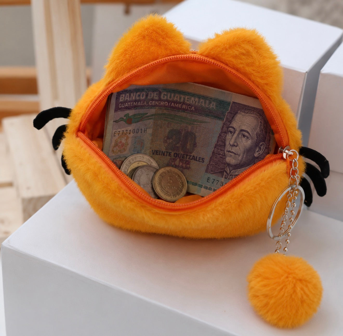 Monedero de Peluche Garfield