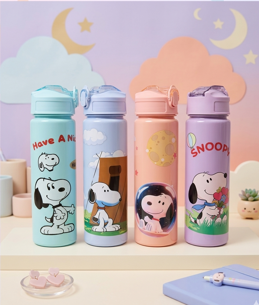 Botellas Snoopy 750 ml
