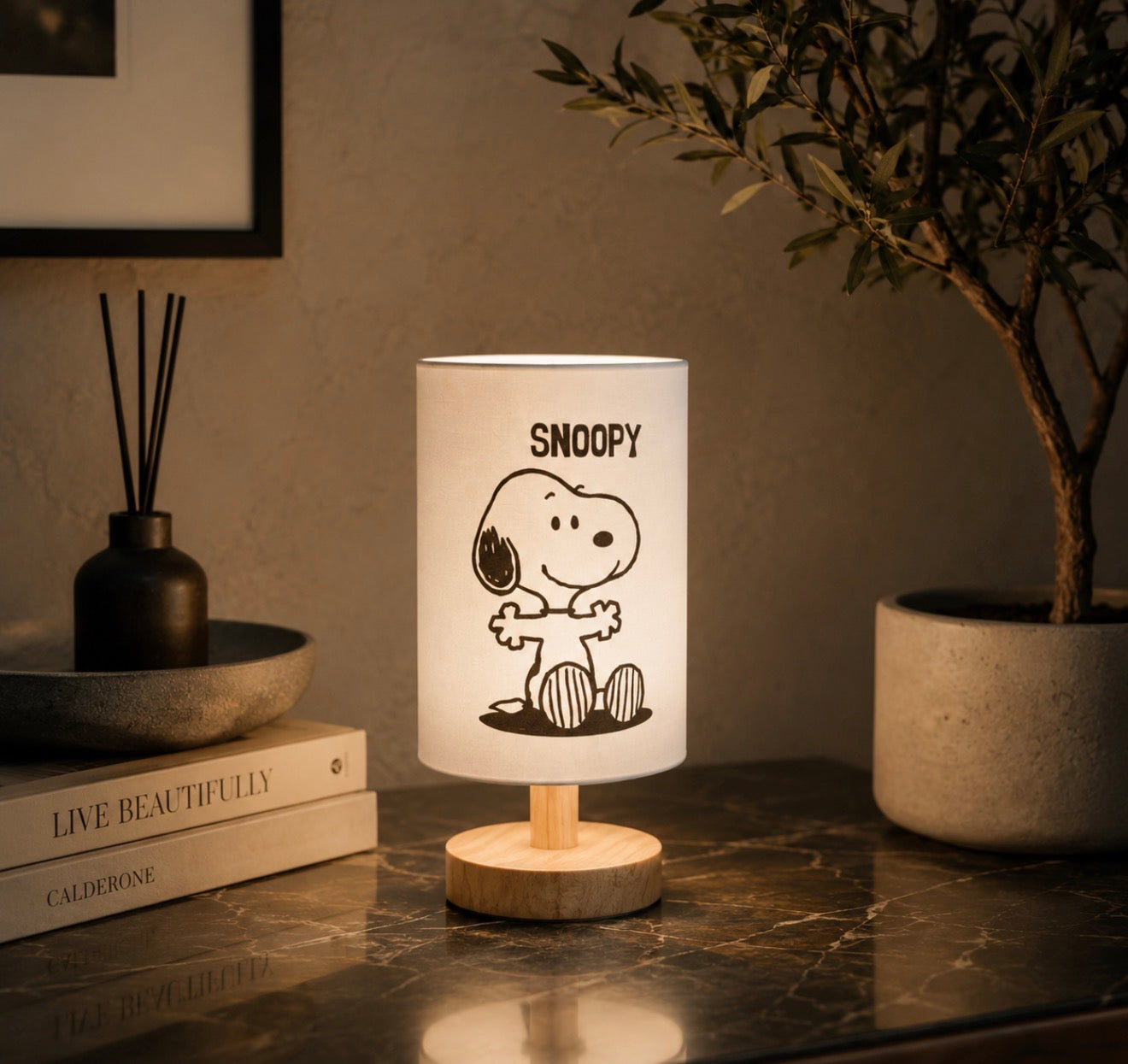 Lámpara Snoopy USB Tipo C