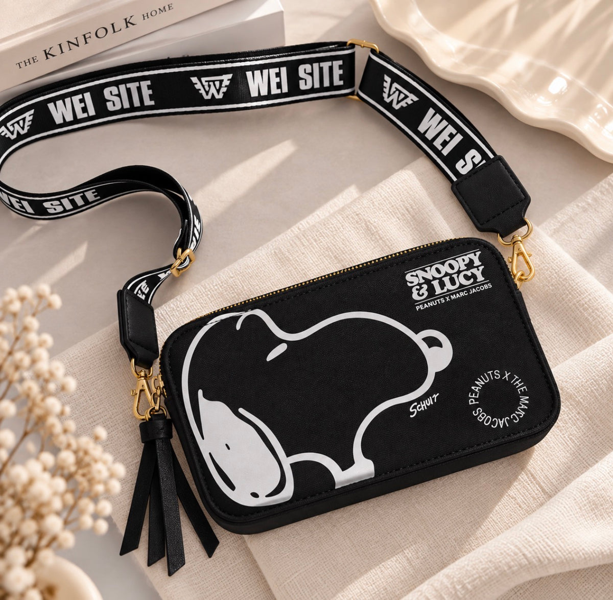 Camera Bag Snoopy & Lucy