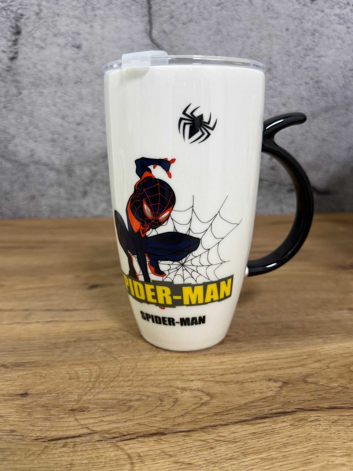 Taza Térmica Spider-Man con Tapa
