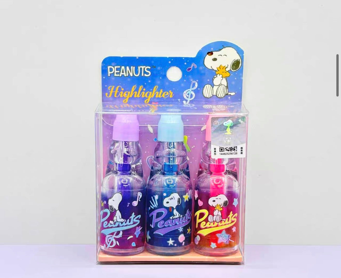 Resaltadores Snoopy – Pack de 3 (con caja)