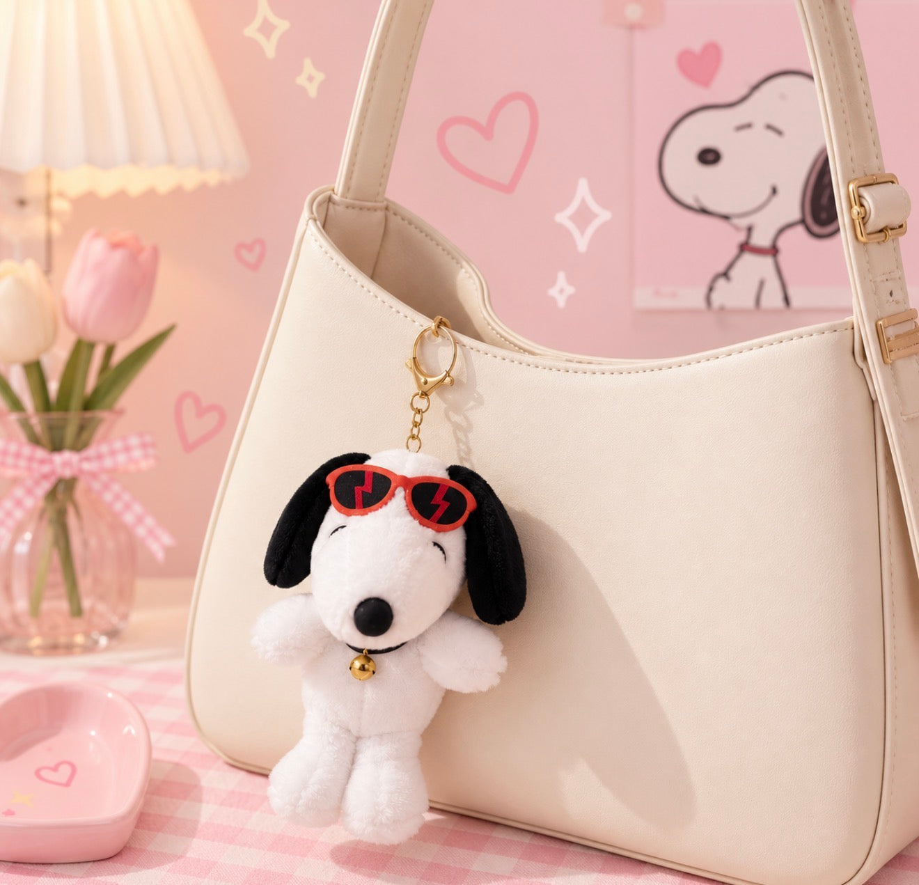 Llavero de Peluche Snoopy 16 cm