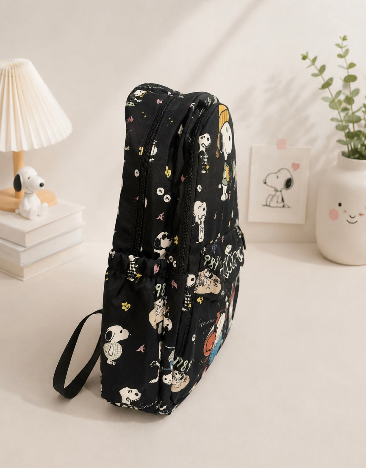 Trío Mochila Snoopy – Mochila + Pechera + Estuche