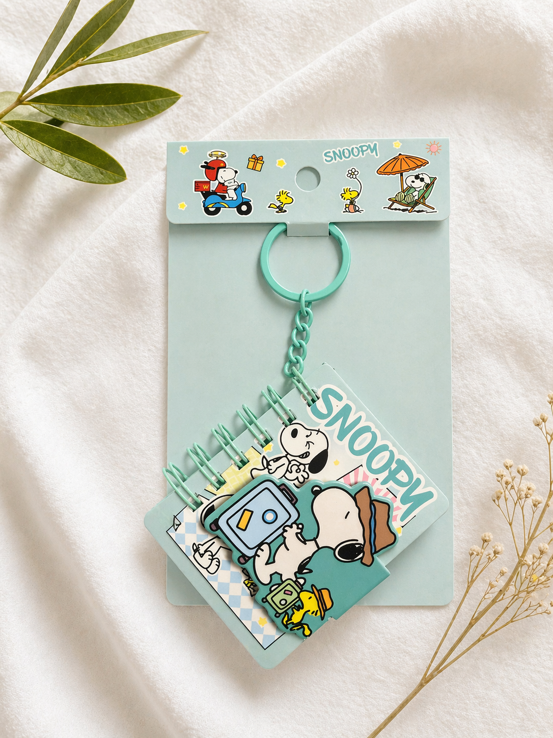 Llavero Libreta Kawaii Snoopy