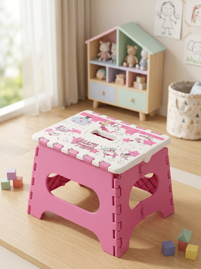Banquitos Plegables Kawaii para Niños