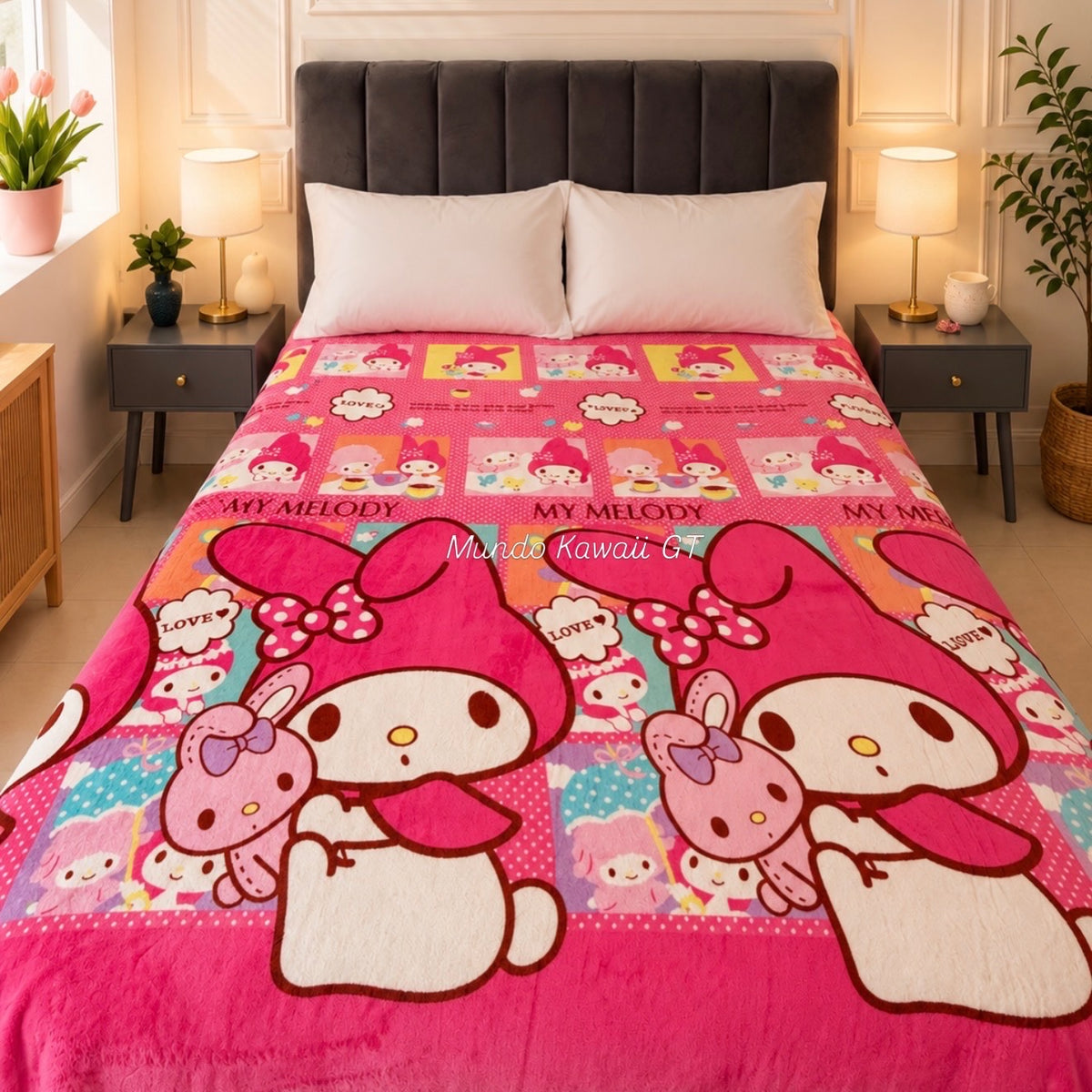 Frazada Matrimonial Sanrio