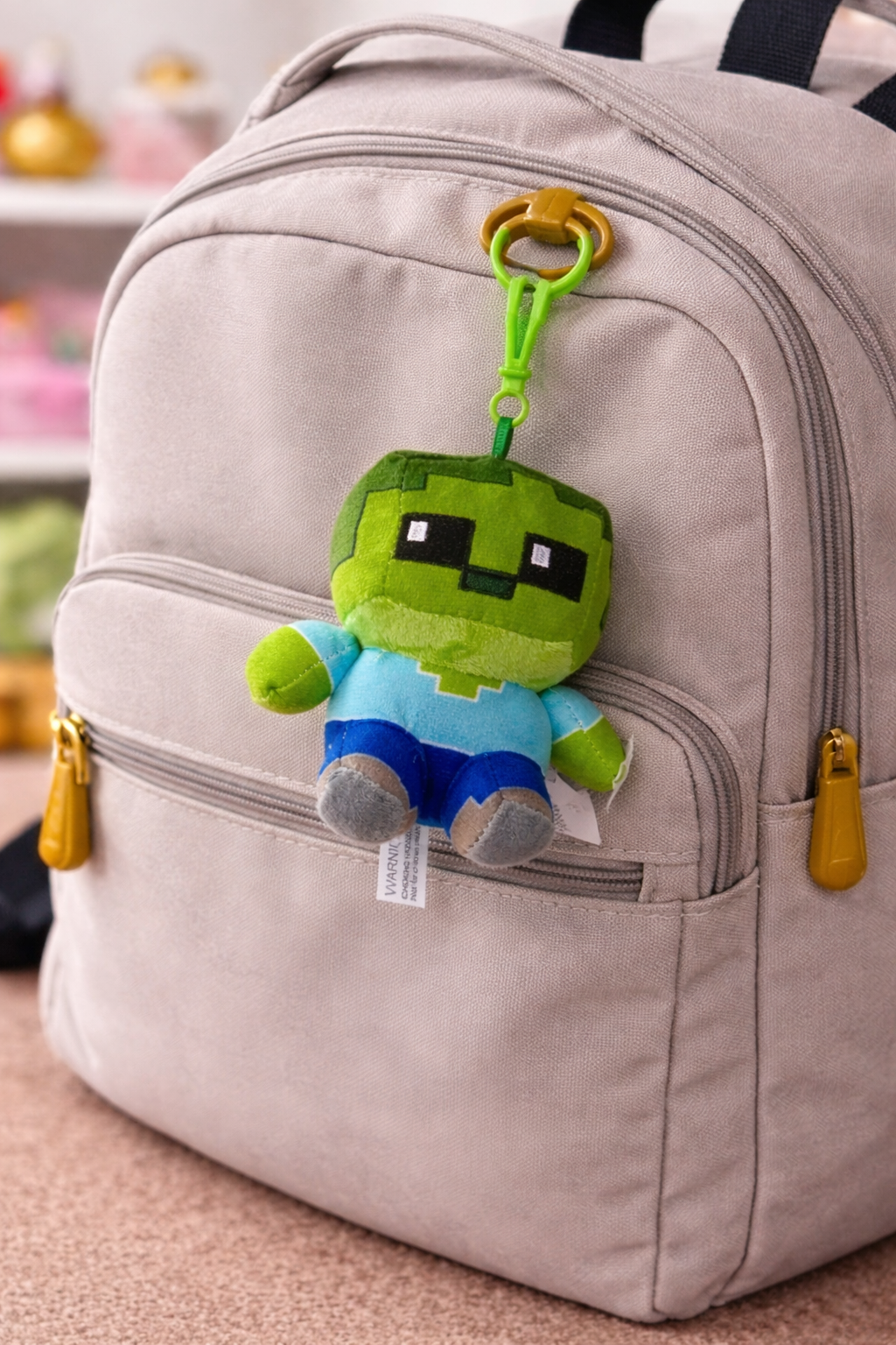 ✨ Llaveros de peluche Minecraft 🟩🧸