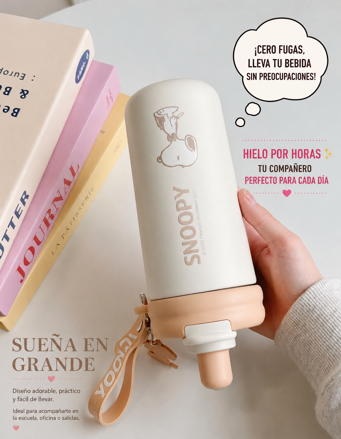 Vaso Térmico Snoopy 560 ml