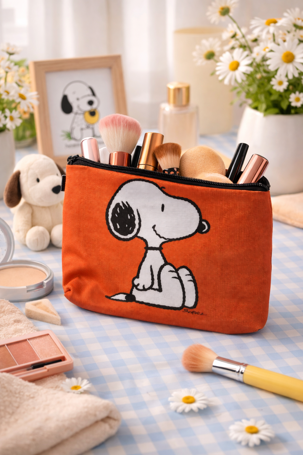 ✨ Cosmetiqueras Snoopy compactas (multi-diseños)