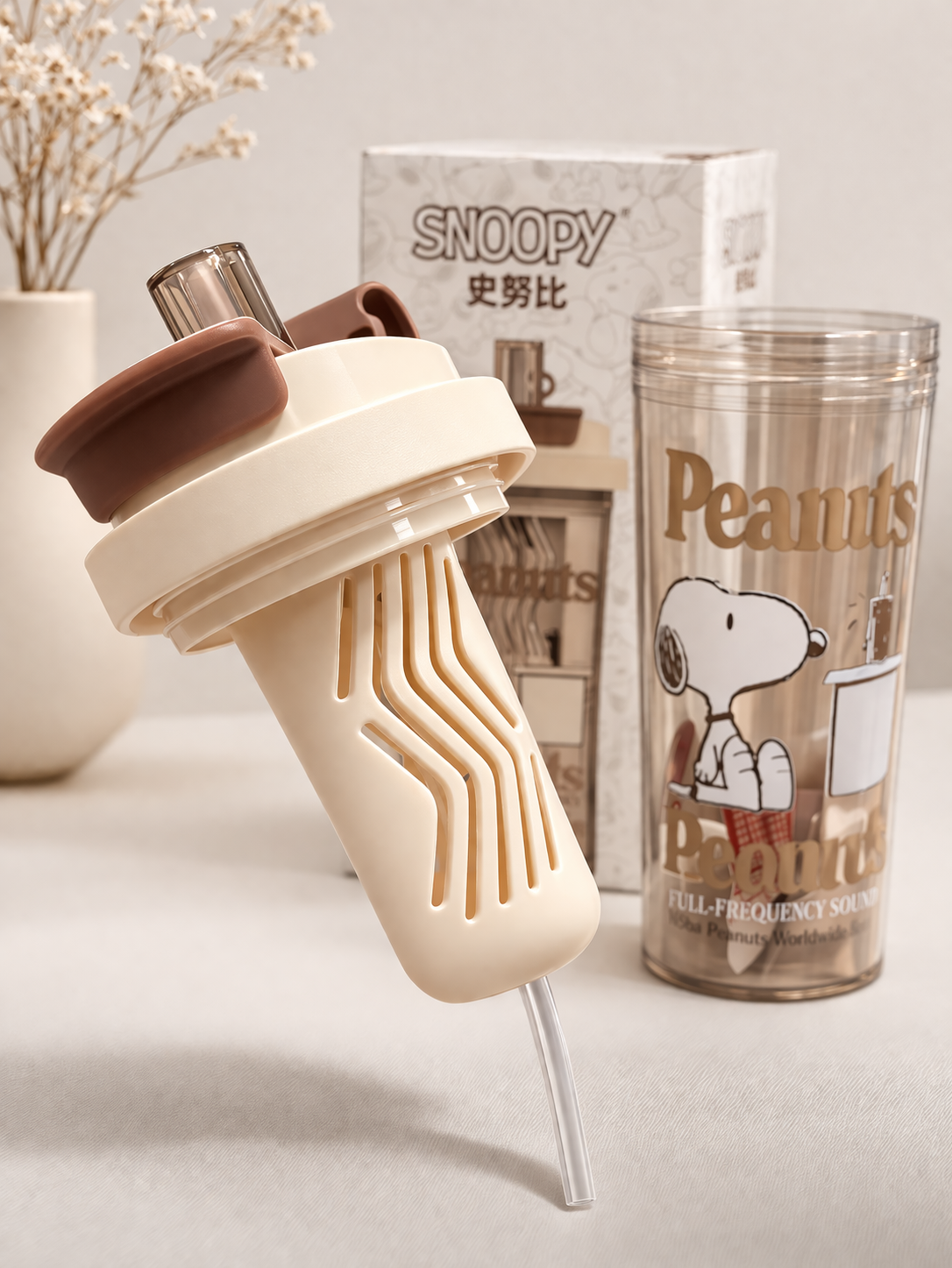 🥤🐶 Vaso Snoopy “Peanuts” 550 ML