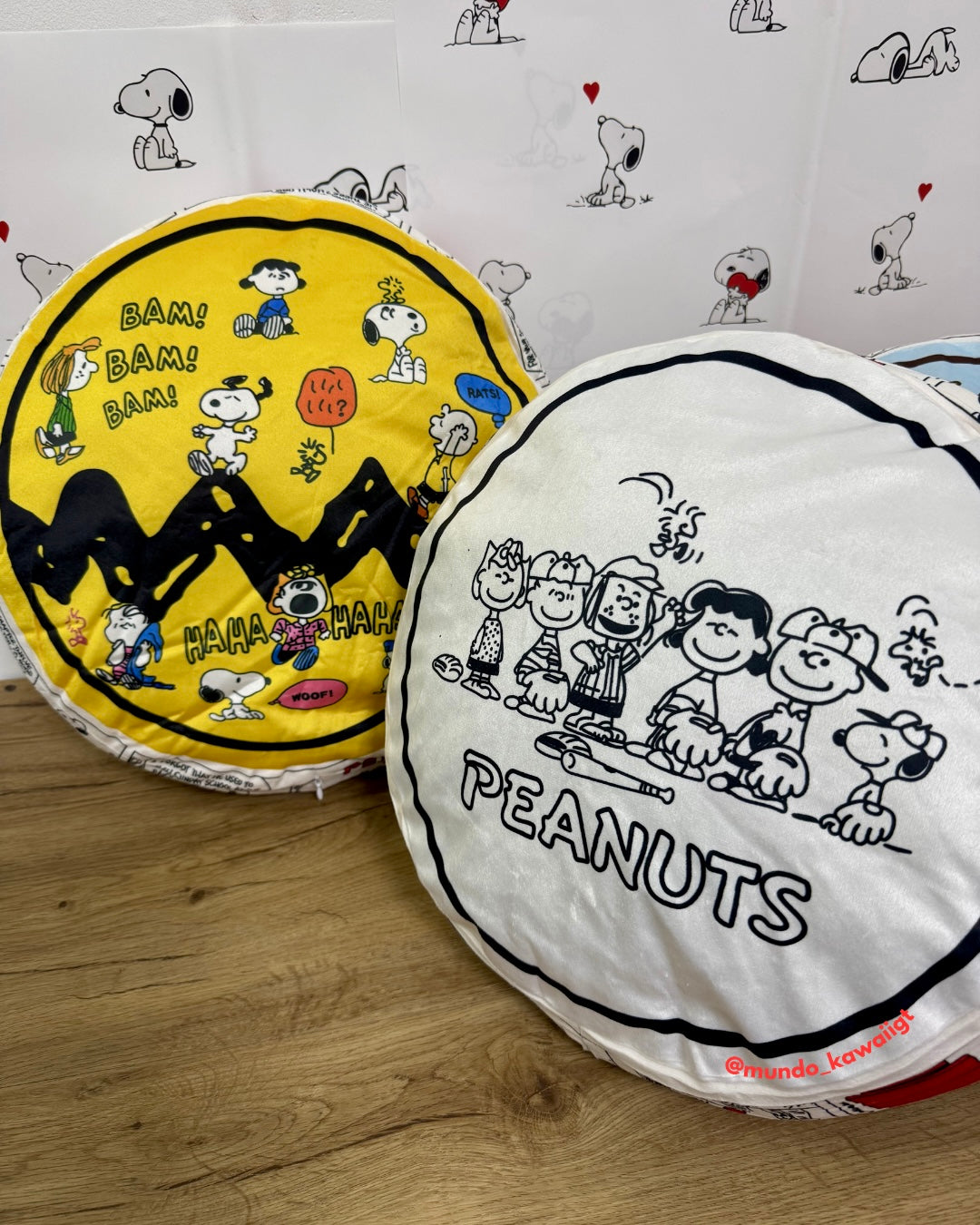 Almohadones Redondos Snoopy