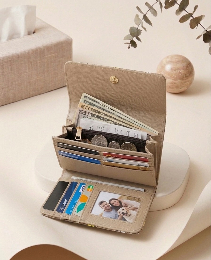 Billetera inspirada en Coach x Peanuts Snoopy