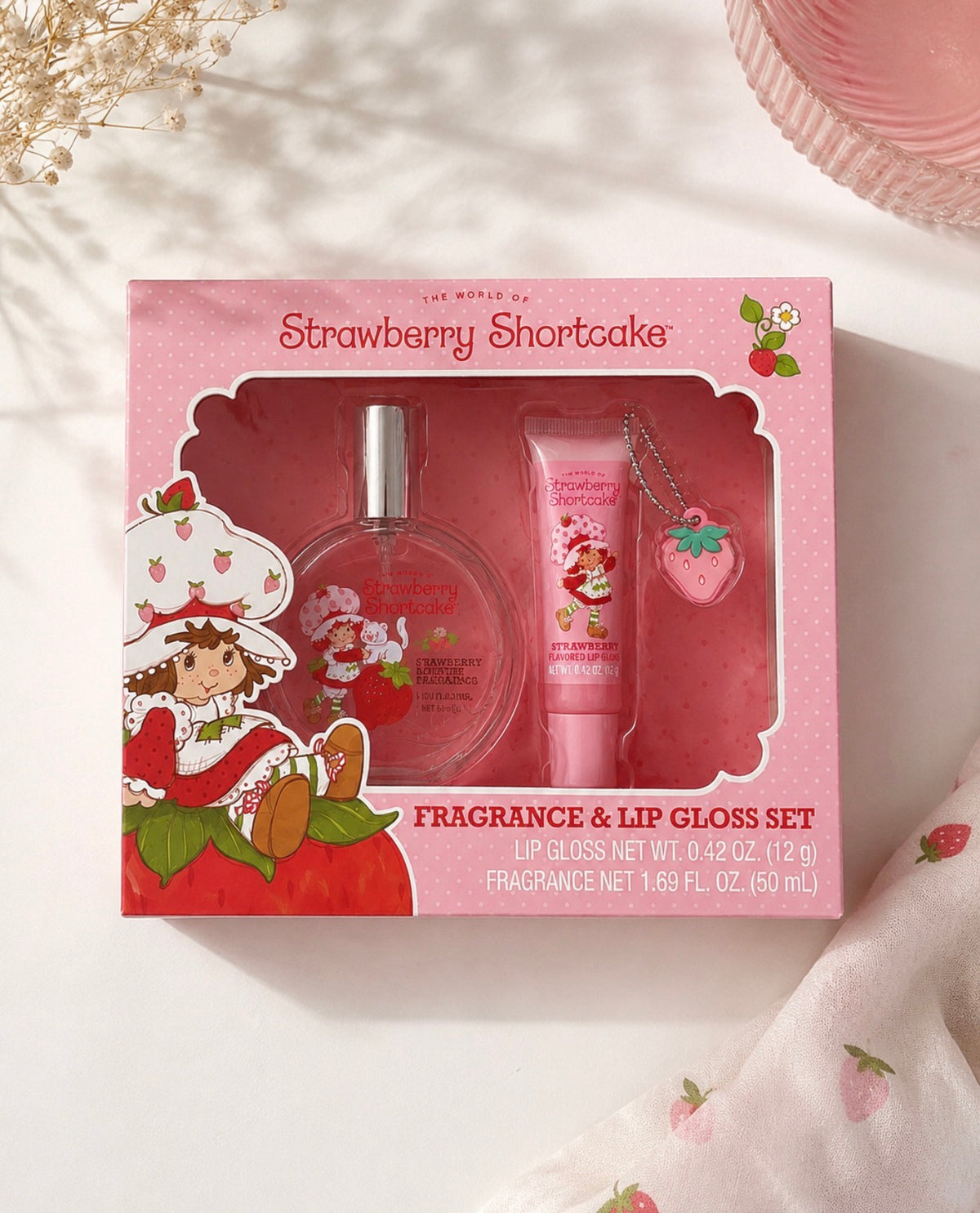 Set Strawberry Shortcake de Fragancia + Lip Gloss