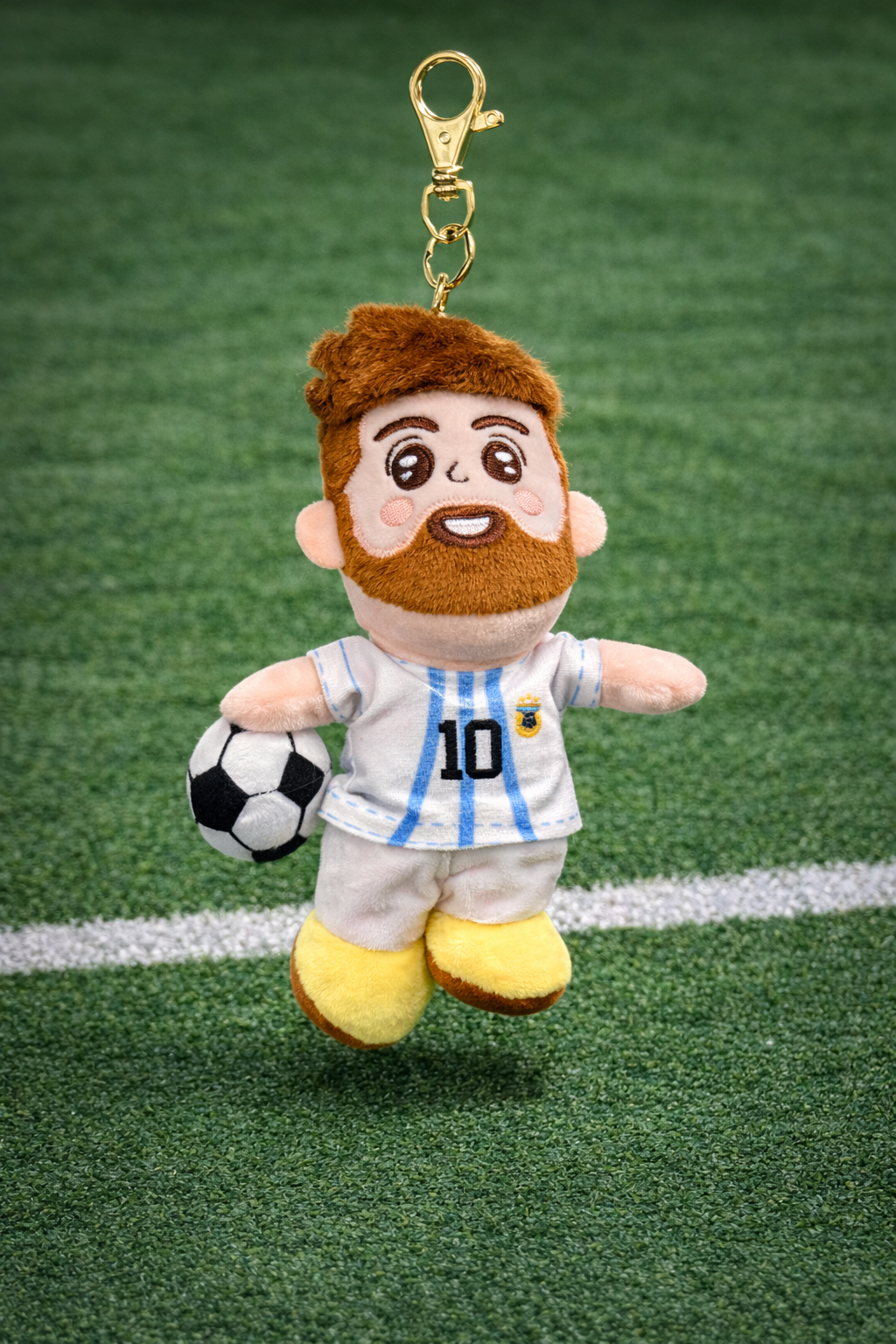 ✨ Llaveros de peluche futboleros ⚽💖