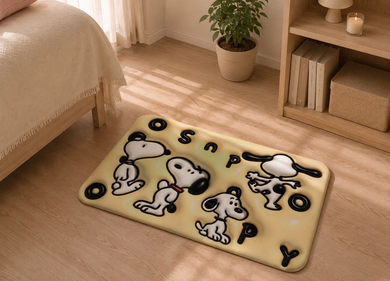 Alfombra Absorbente Snoopy