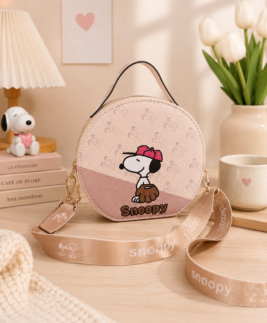 Carteras Redondas Snoopy