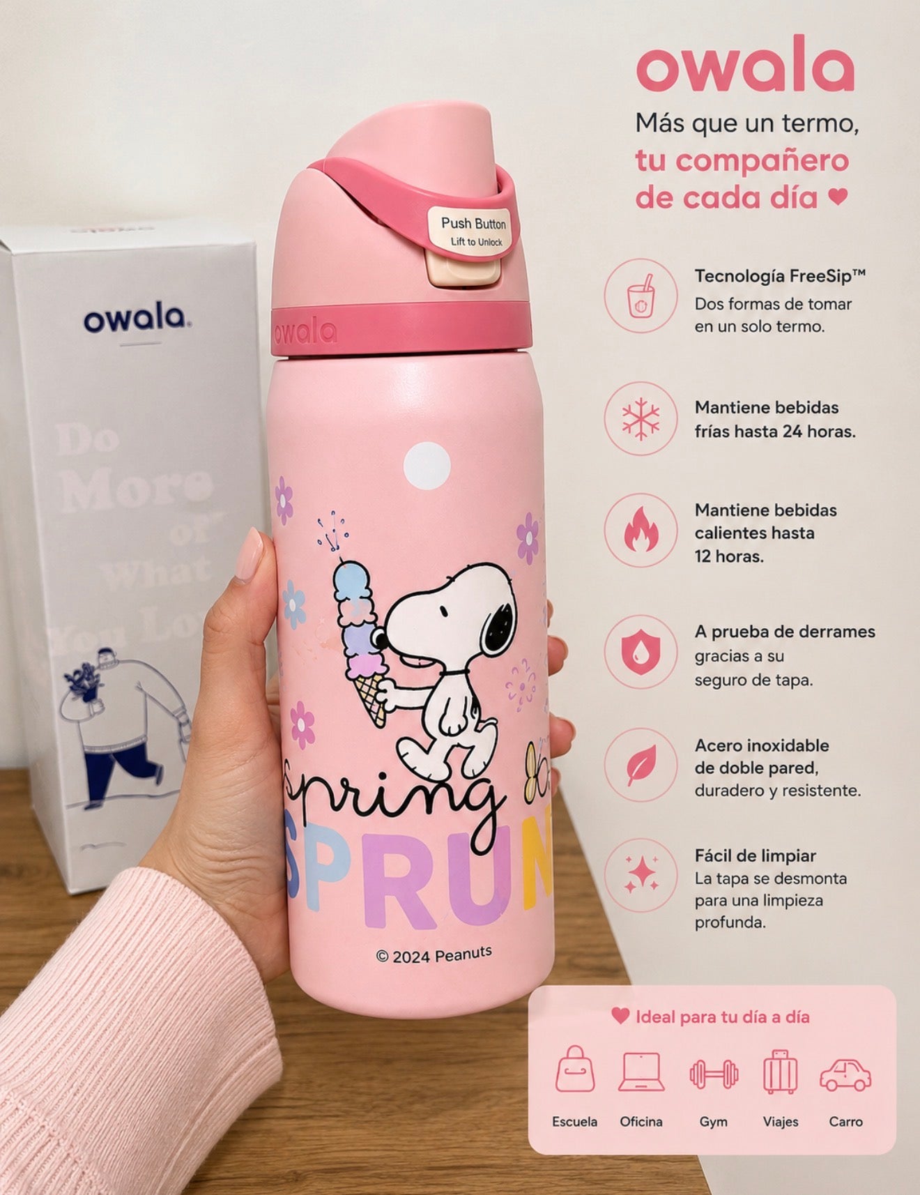 Owala Snoopy 32 oz