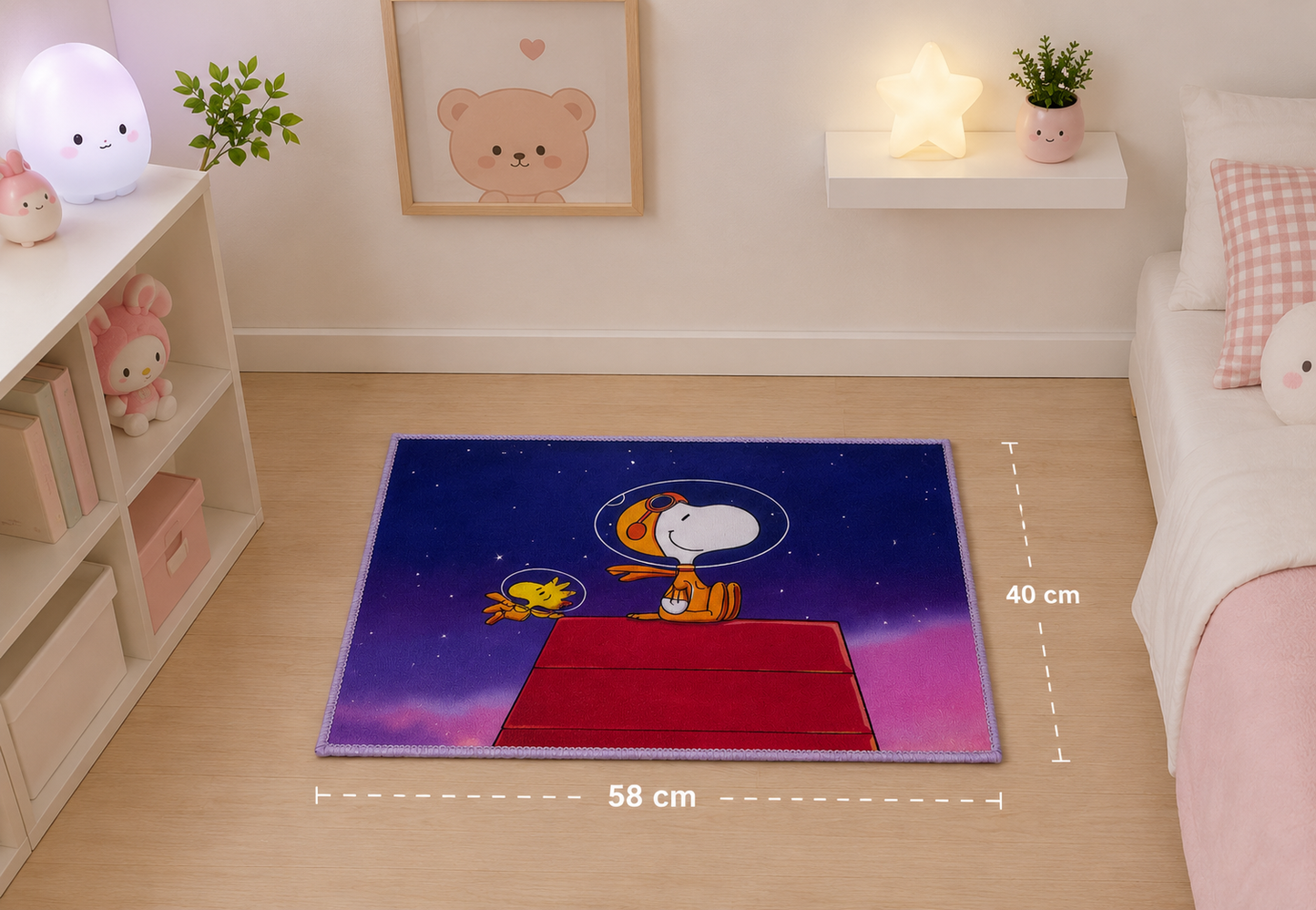 Alfombra Kawaii Snoopy