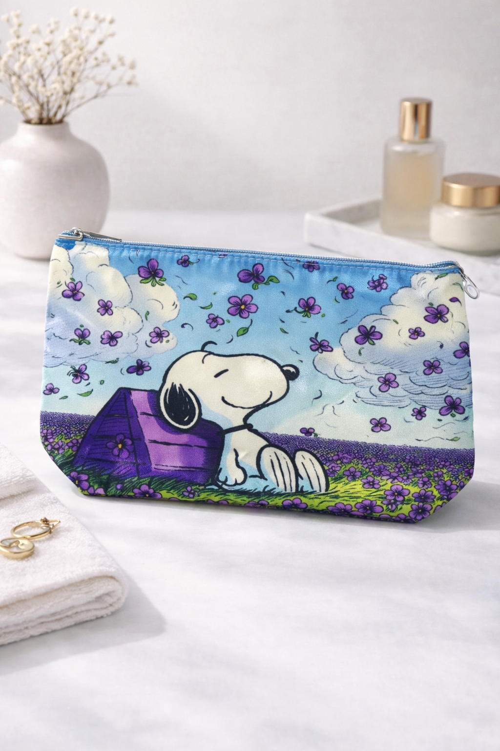 ✨ Cosmetiquera Snoopy multi-diseños (tamaño grande)