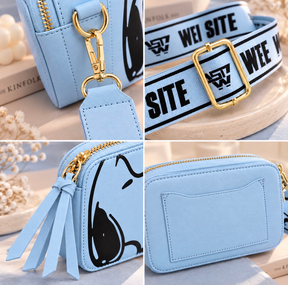 Camera Bag Snoopy & Lucy