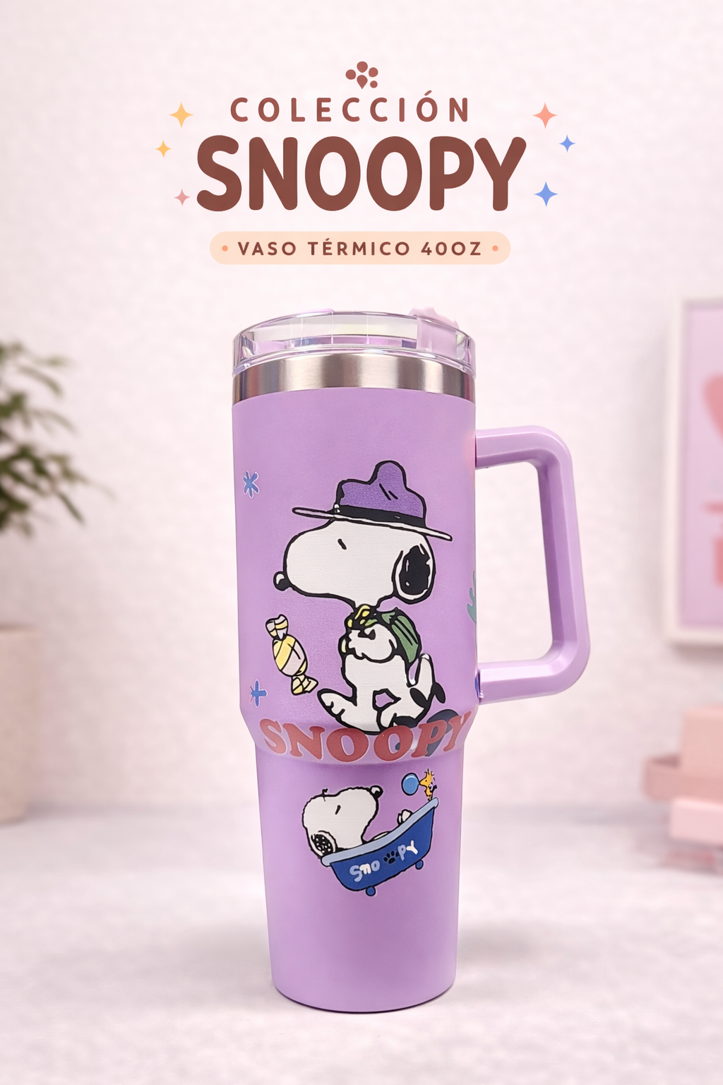 Vasos Térmicos Snoopy 40 oz