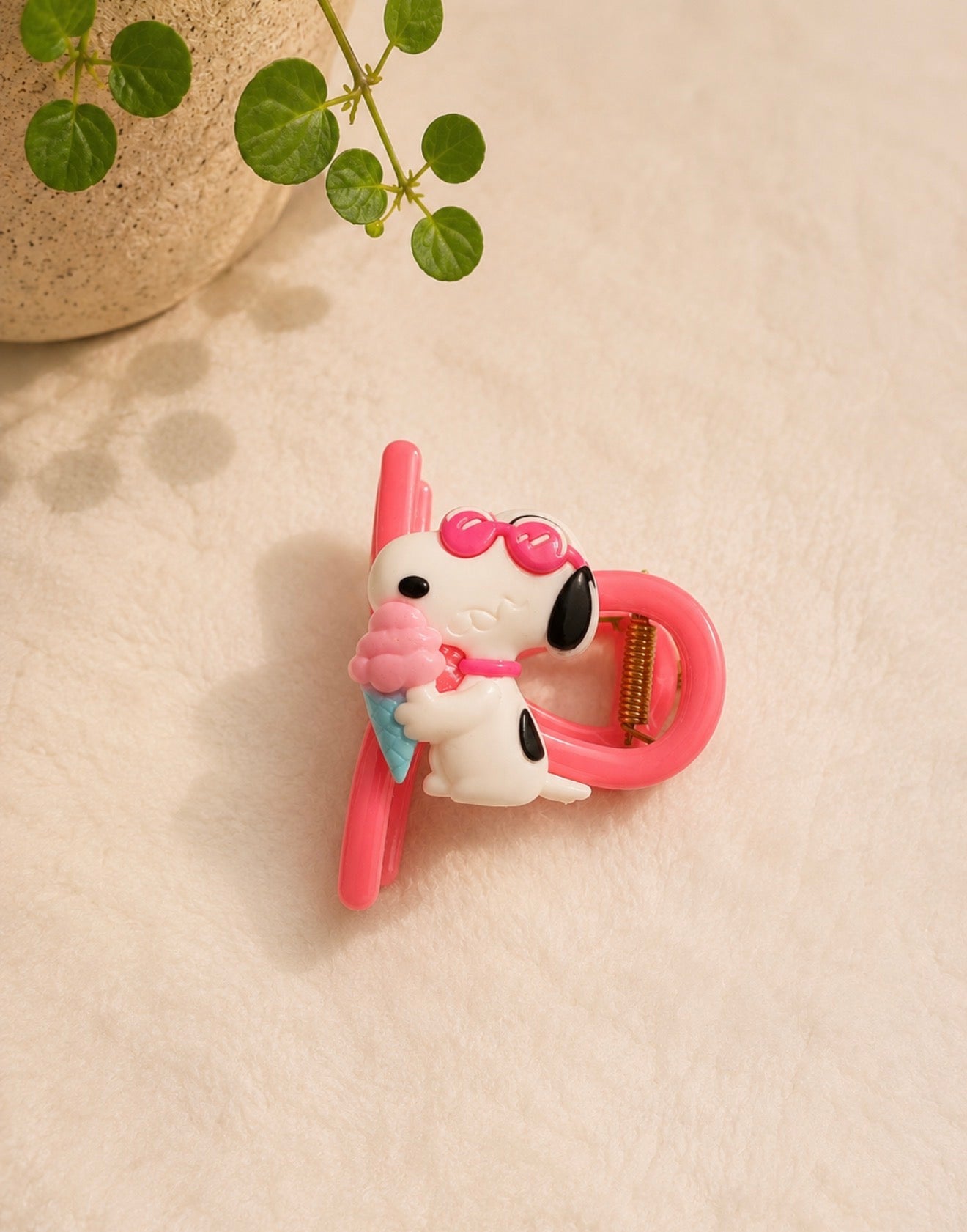 Gancho para Cabello Snoopy – Diseño Kawaii