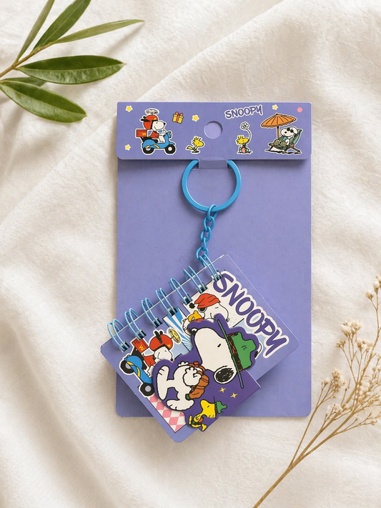 Llavero Libreta Kawaii Snoopy