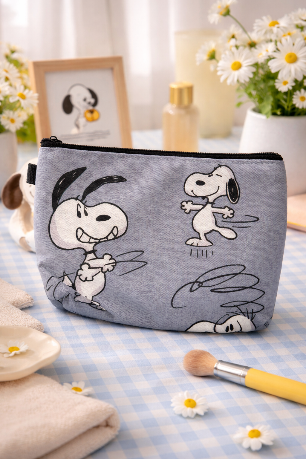 ✨ Cosmetiqueras Snoopy compactas (multi-diseños)