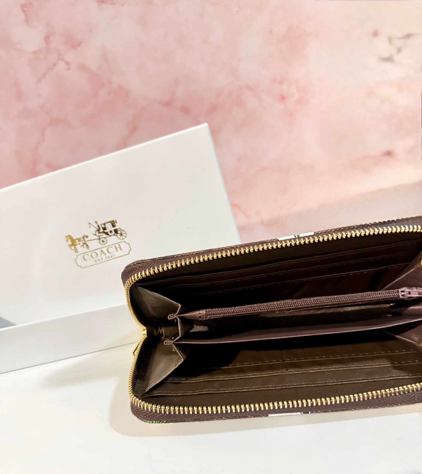 Billetera Peanuts Estilo Signature con Cierre