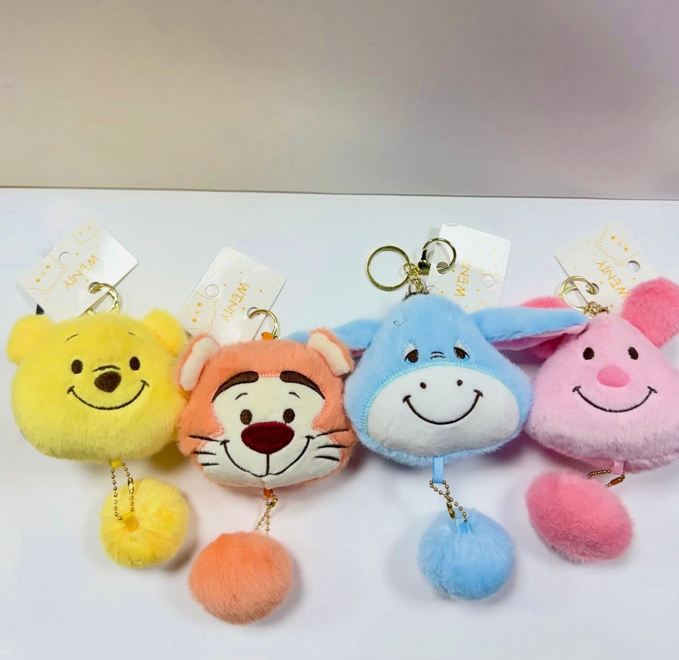 Llavero de Cabecita Disney de Peluche