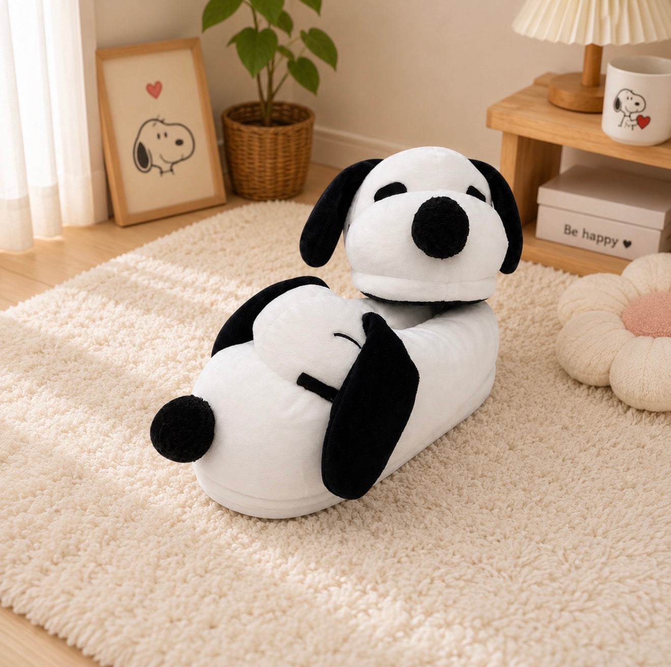 Pantuflas Snoopy Unitalla