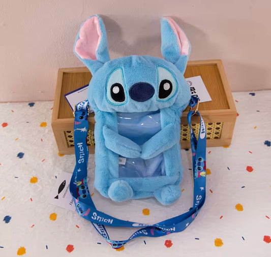 Porta Celular Peluche Stitch