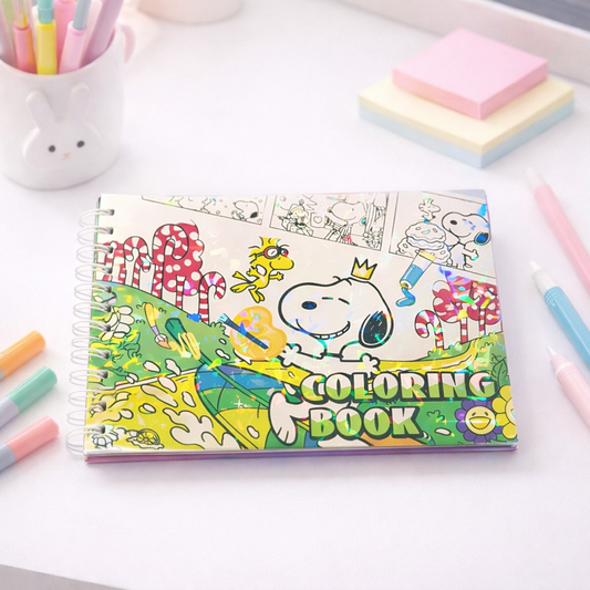 Libro para Colorear Snoopy