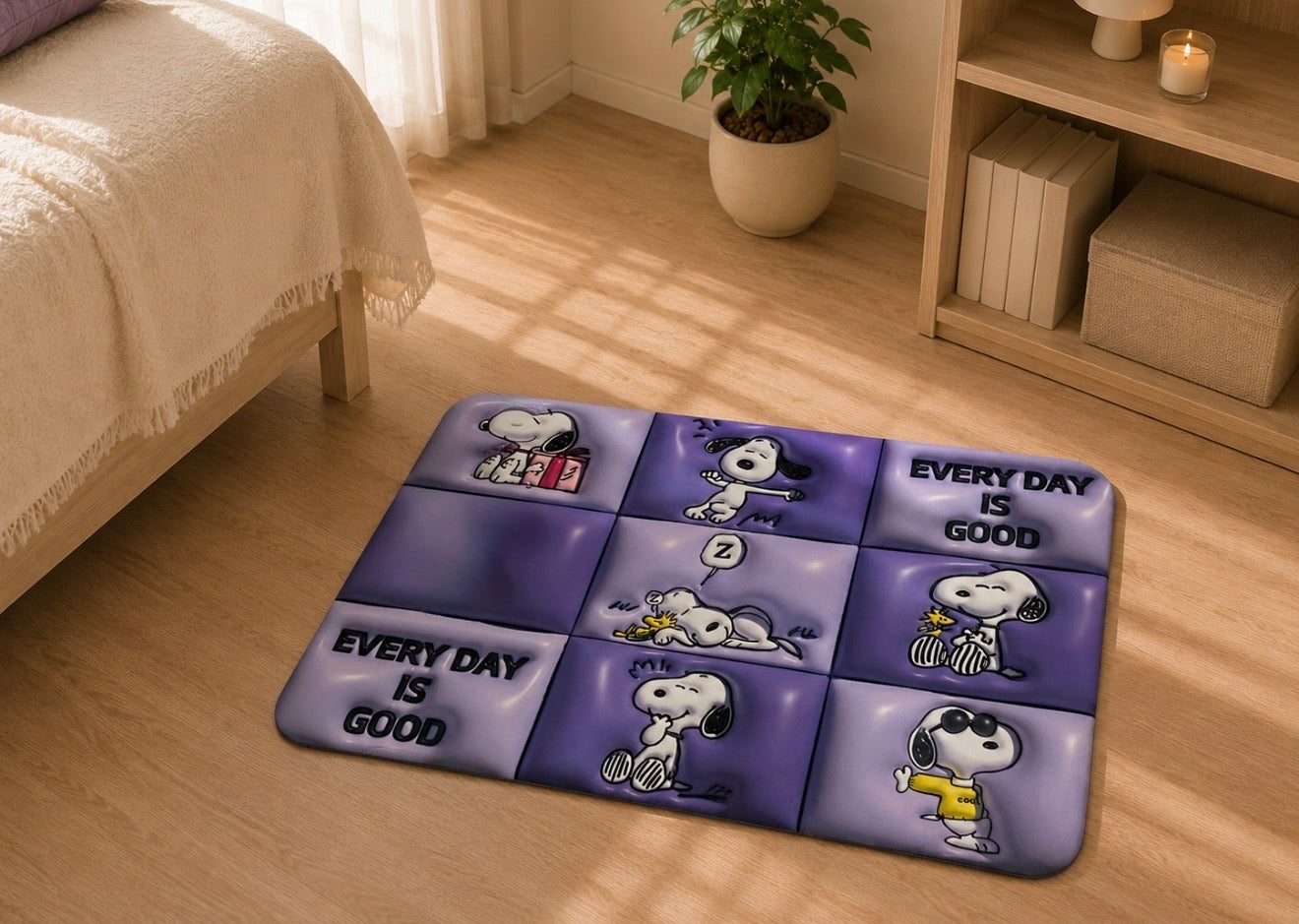 Alfombra Absorbente Snoopy