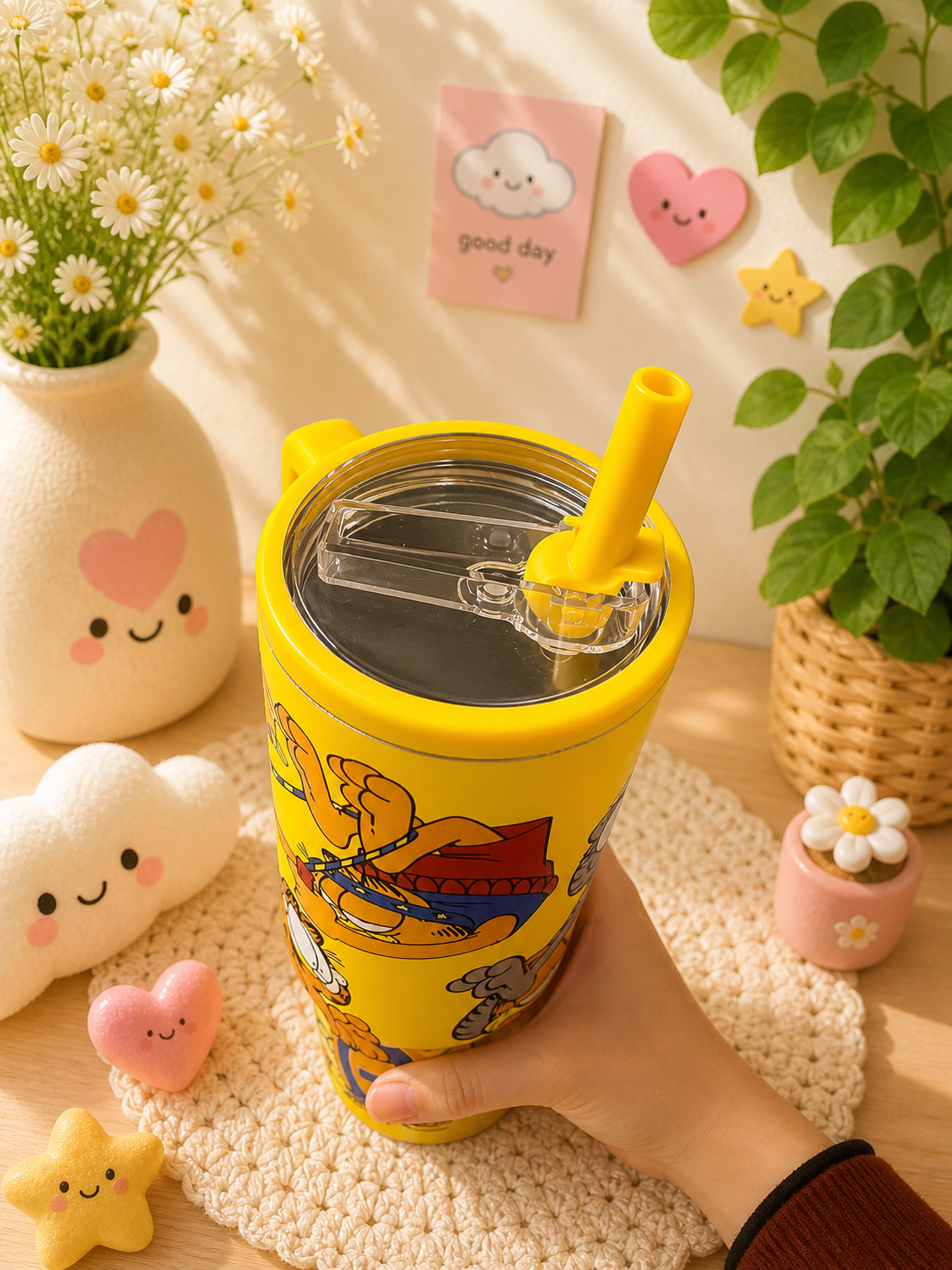 Vasos Garfield 1000 ml