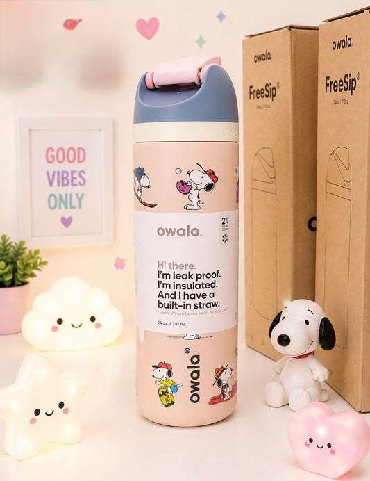 Termo Tipo Owala Snoopy 24 oz (710 ml)