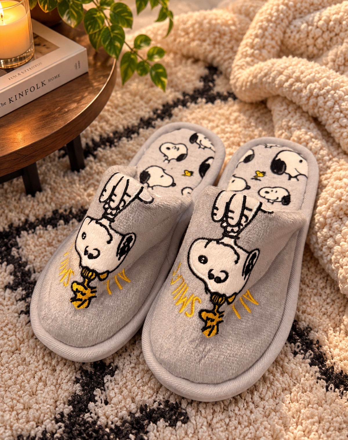 Pantuflas Snoopy All Smiles