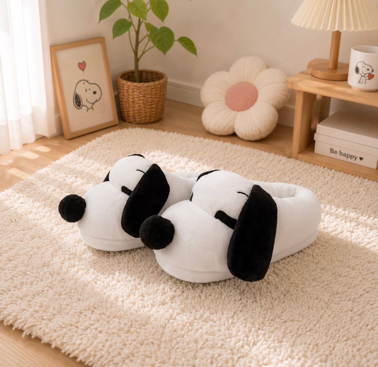 Pantuflas Snoopy Unitalla