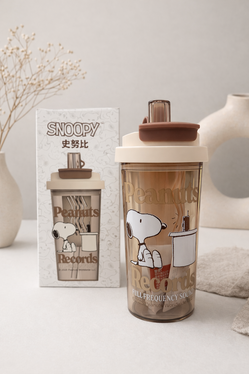 🥤🐶 Vaso Snoopy “Peanuts” 550 ML