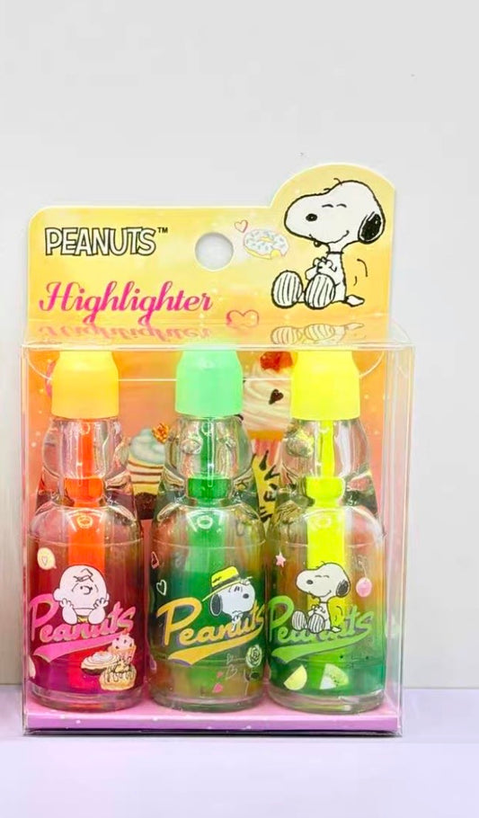 Resaltadores Snoopy – Pack de 3 (con caja)