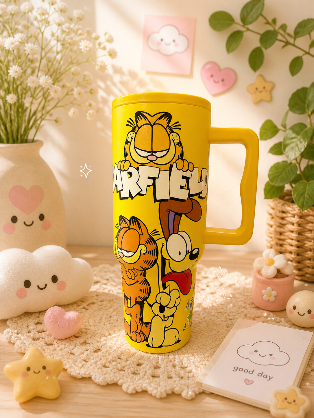 Vasos Garfield 1000 ml